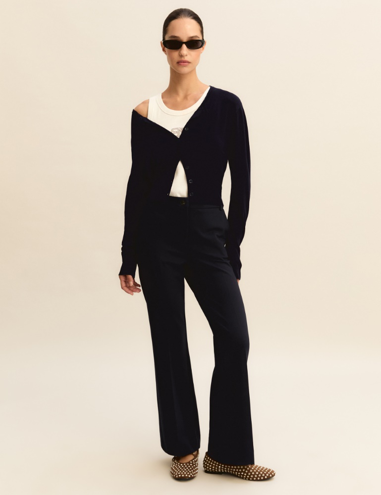 Stretch jersey trousers - Emme - 2