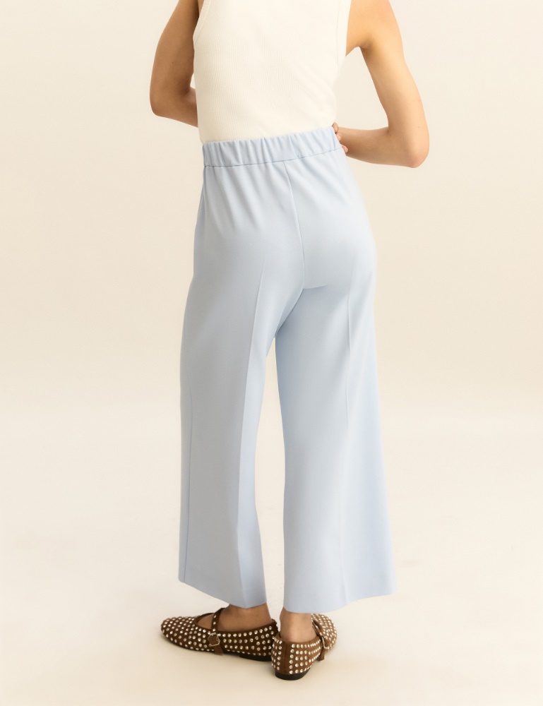 Cropped jersey trousers - Emme - 3