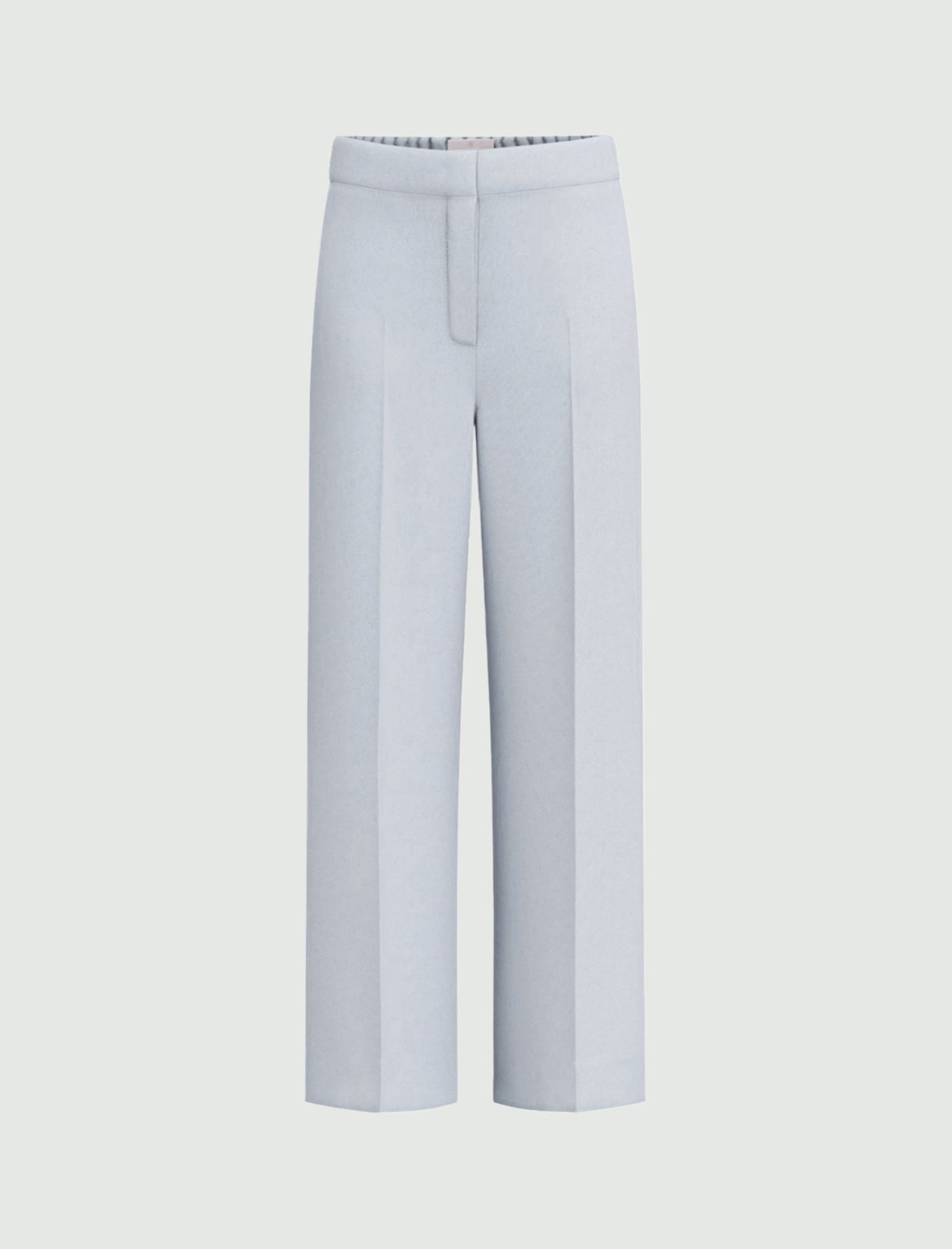 Cropped jersey trousers - LIGHT BLUE - Emme - 5