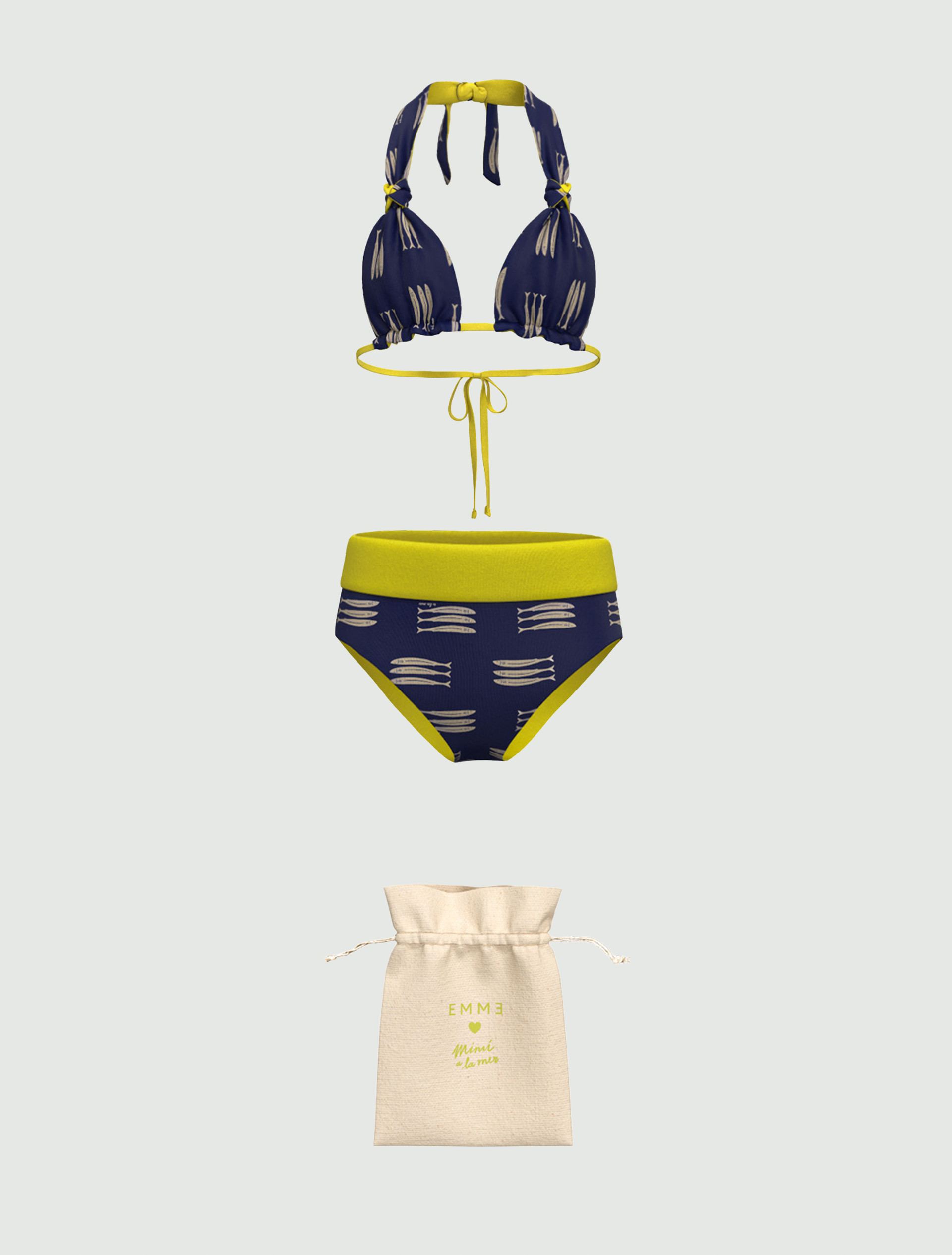 Reversible bikini - ULTRAMARINE - Emme - 4