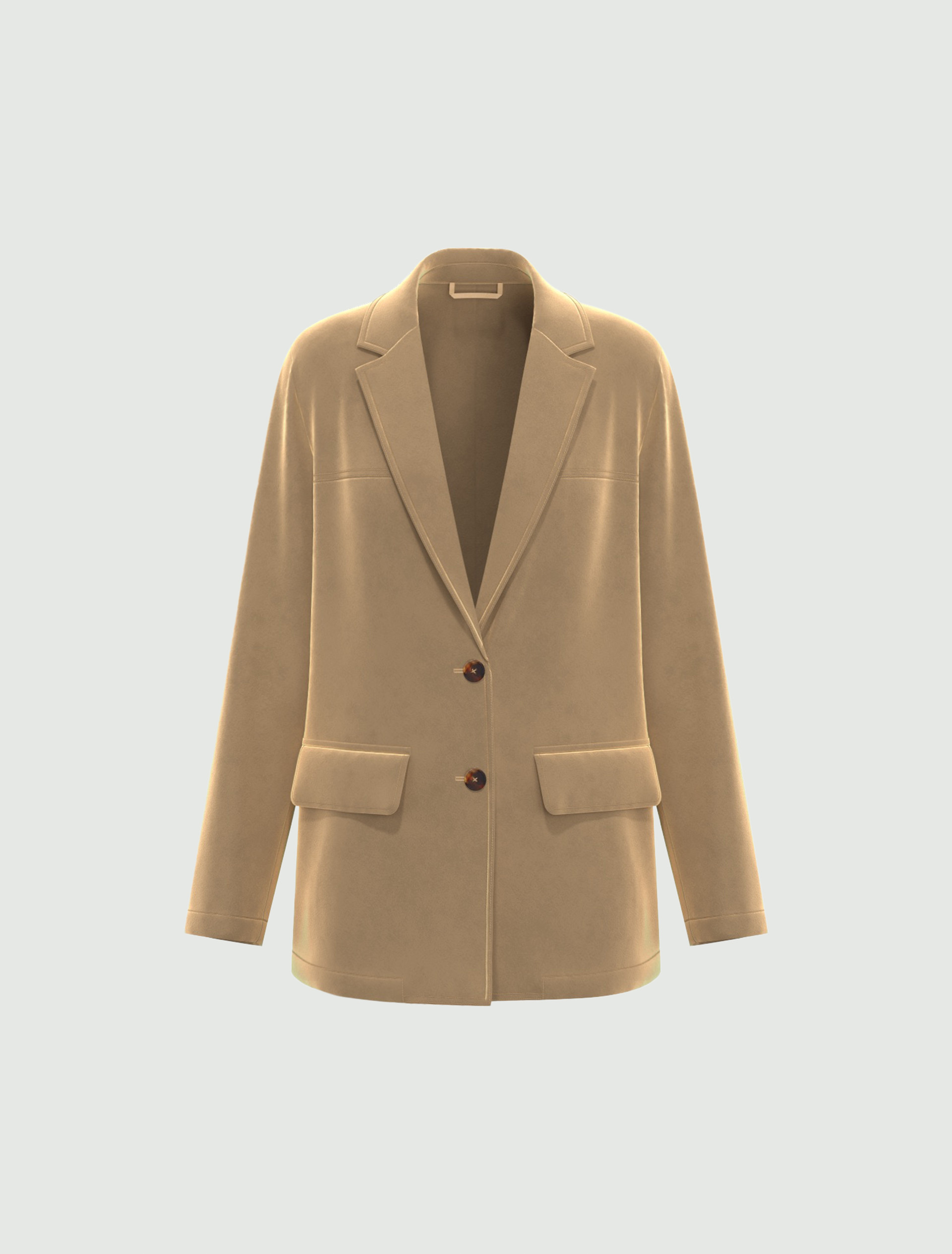 Straight-fit jacket - BEIGE - Emme - 6