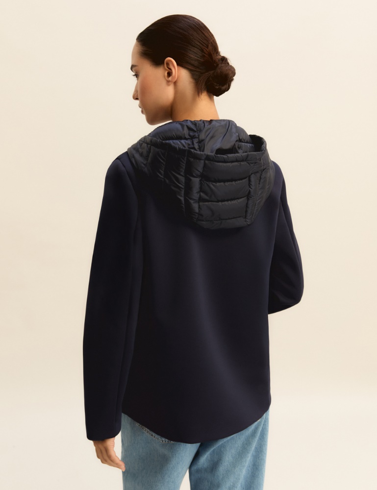 Scuba jersey jacket with removable hood - Emme - 3