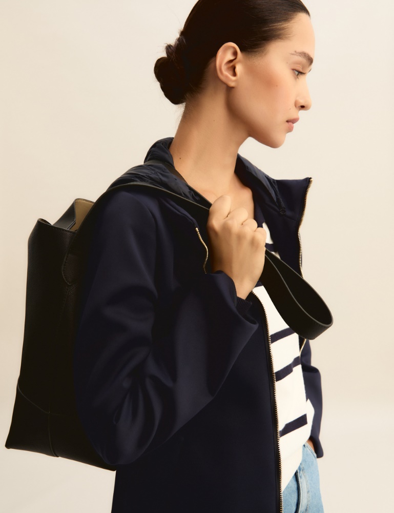 Scuba jersey jacket with removable hood - Emme - 5