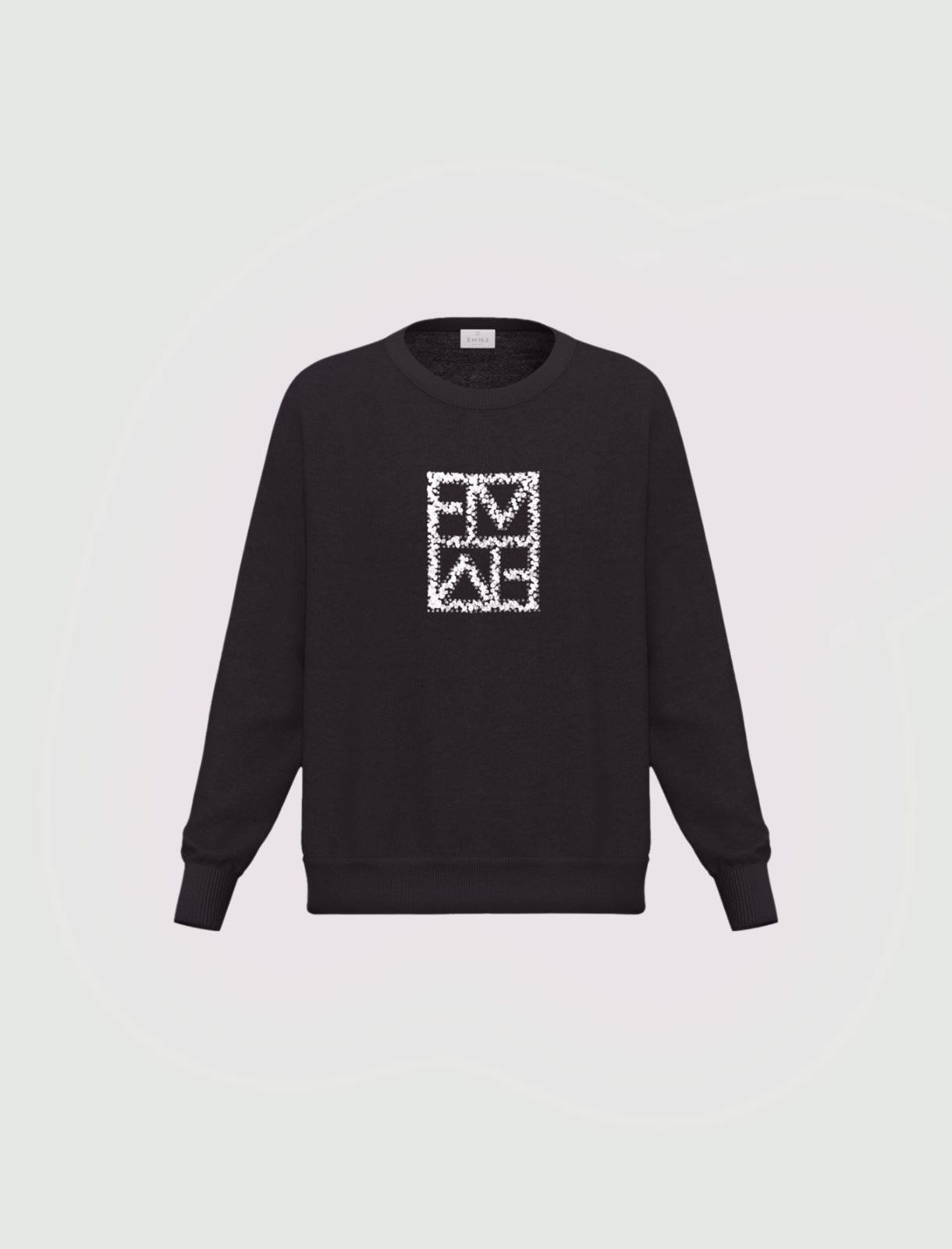 Embroidered sweatshirt - NAVY - Emme - 6