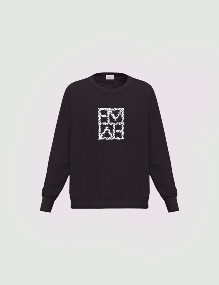 Embroidered sweatshirt - Emme - 5