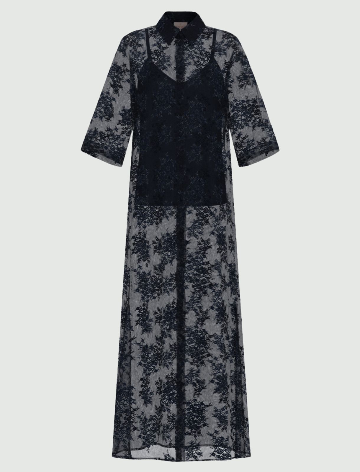 Set chemisier e canottina - BLU - Emme - 2