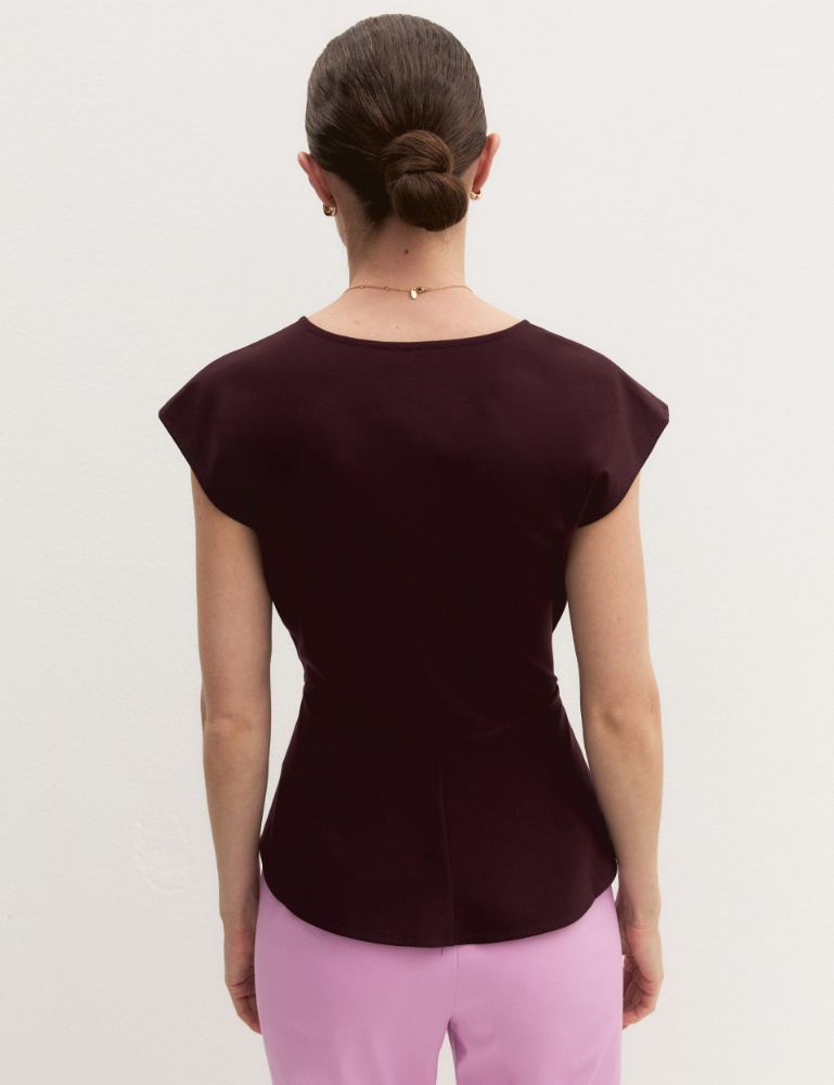 Top smanicato in jersey - Emme - 5