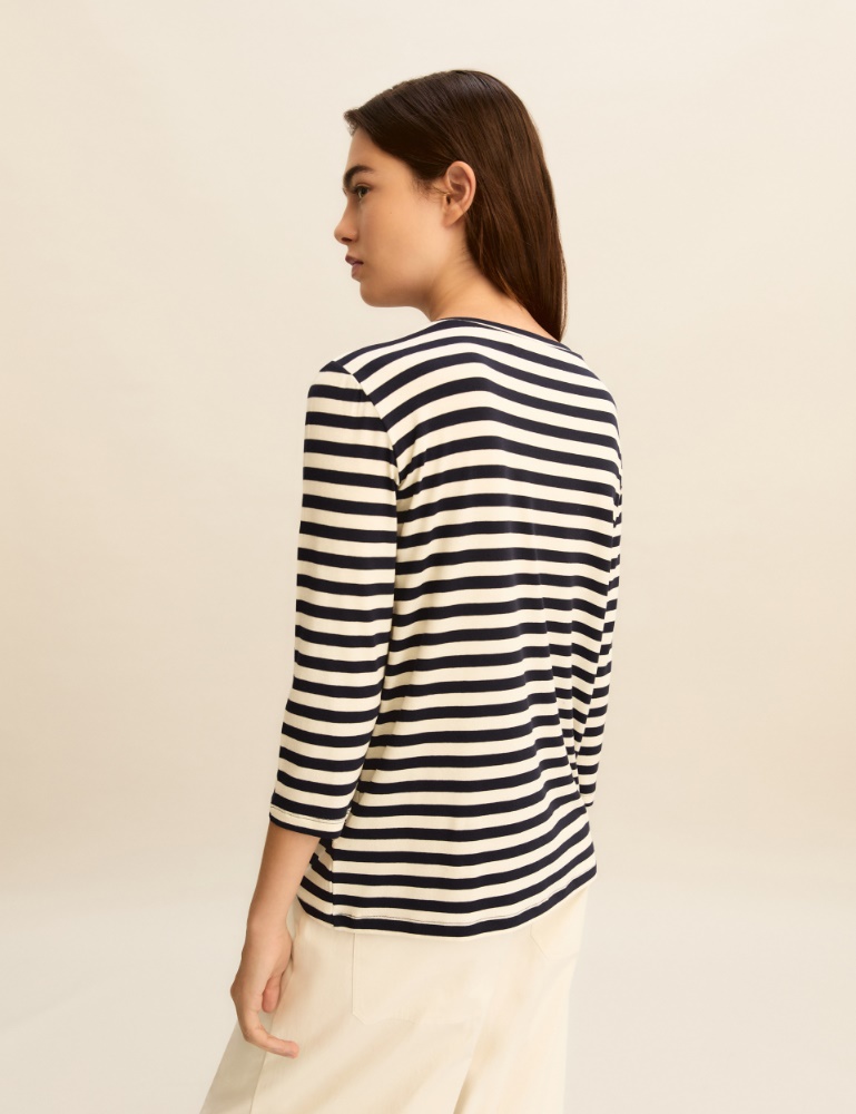 Stretch jersey T-shirt - Emme - 3