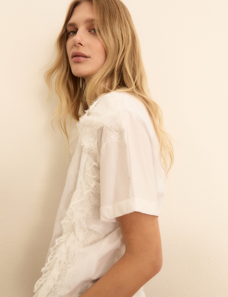 Ruched T-shirt - Emme - 5