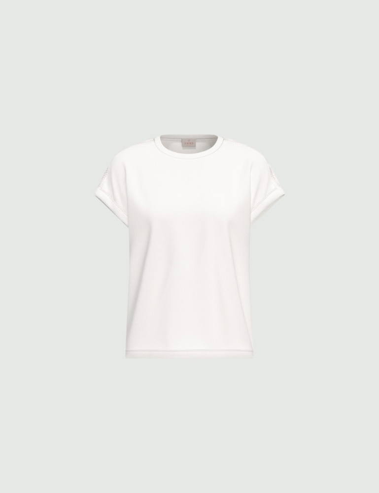 Kimono-sleeve jersey T-shirt - Emme - 5