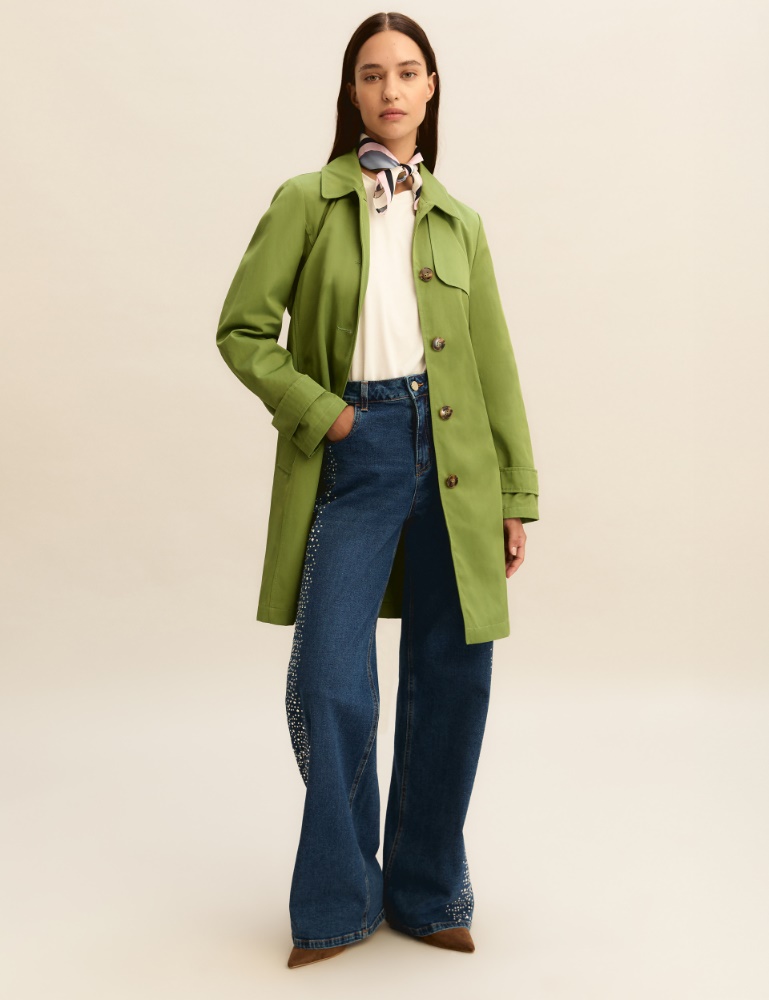 T-shirt in jersey con foulard - Emme - 2