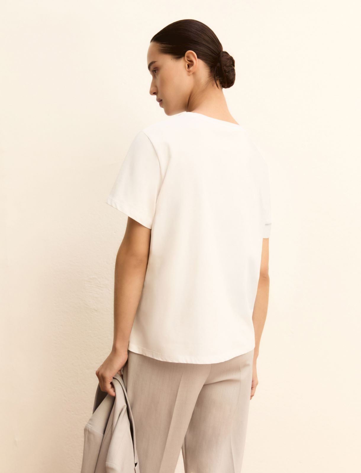 Print T-shirt - NAVY - Emme - 2