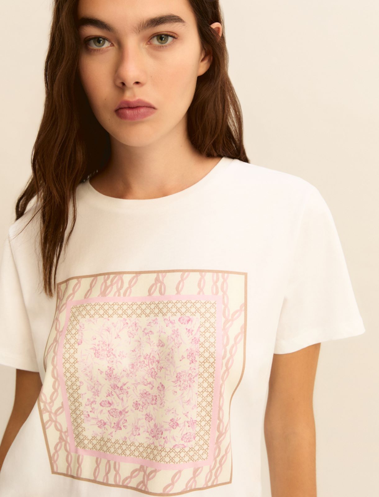 Print T-shirt - PINK - Emme - 3