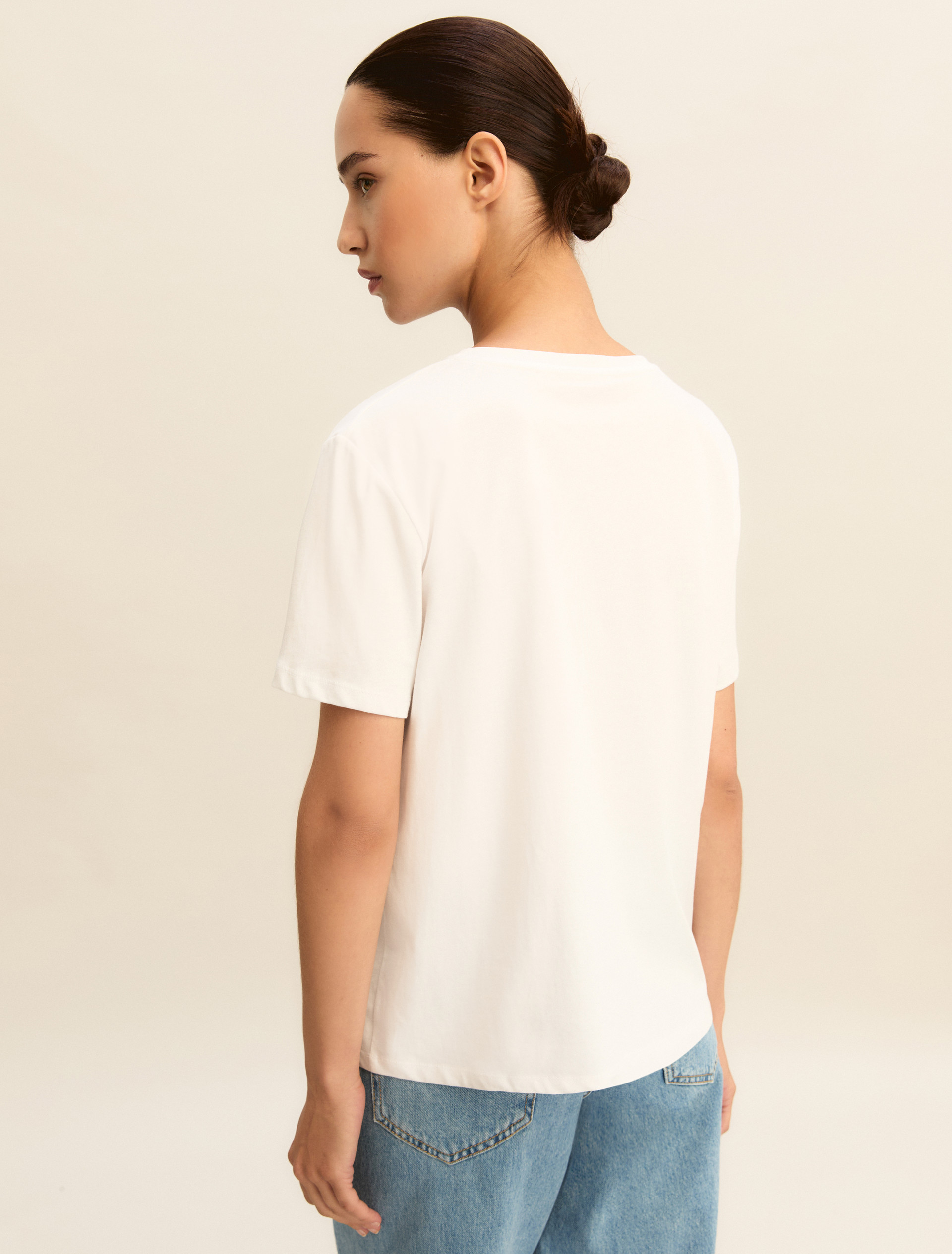 Print T-shirt - NAVY - Emme - 2