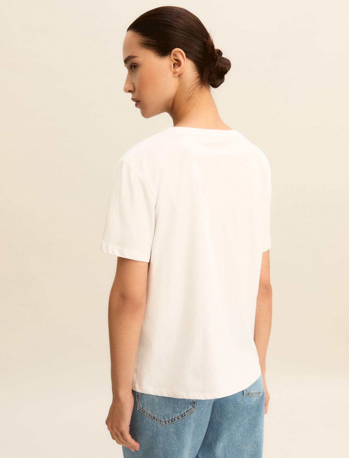 Print T-shirt - NAVY - Emme - 2