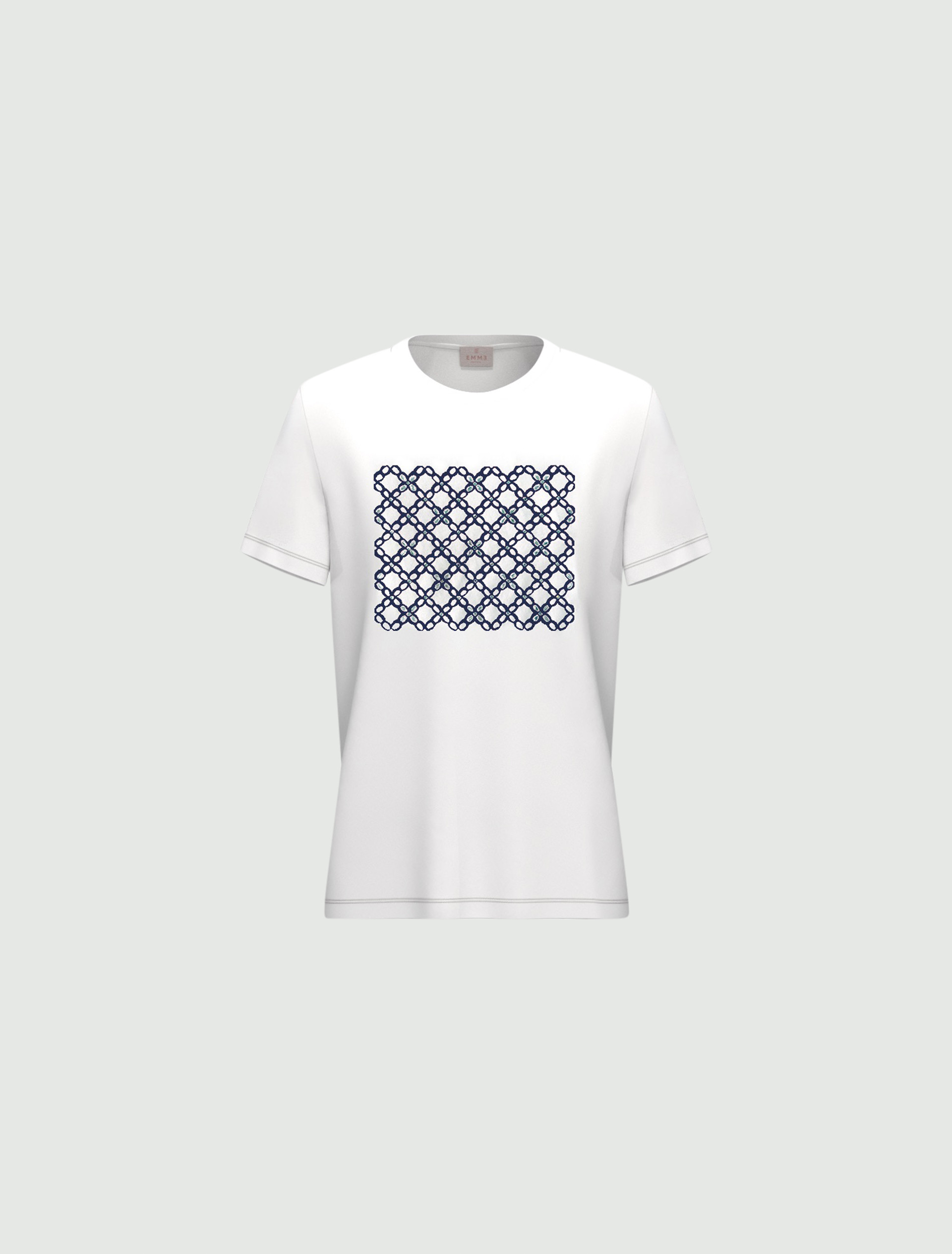 Print T-shirt - NAVY - Emme - 5