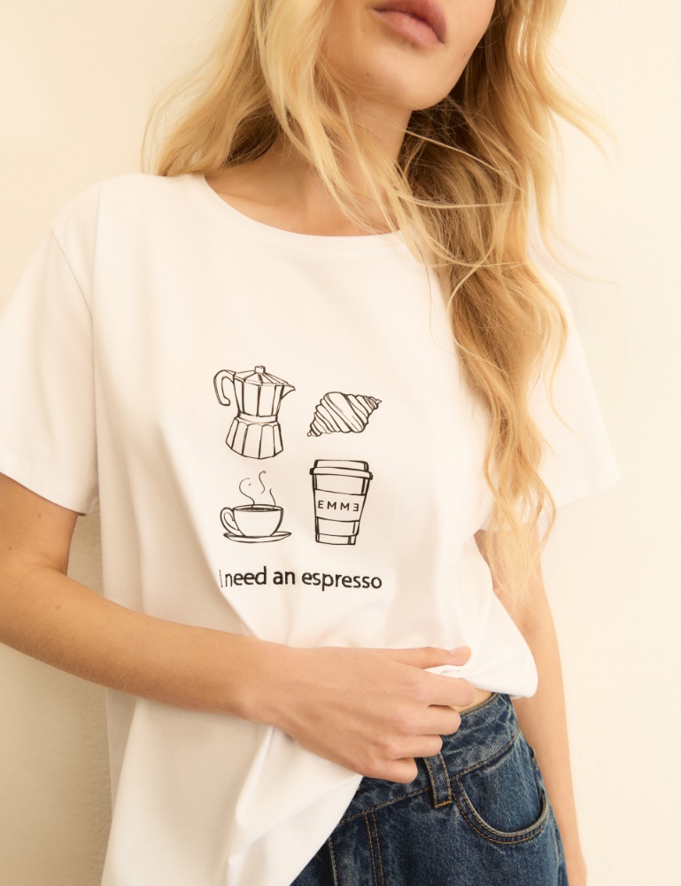 Printed T-shirt - Emme - 4