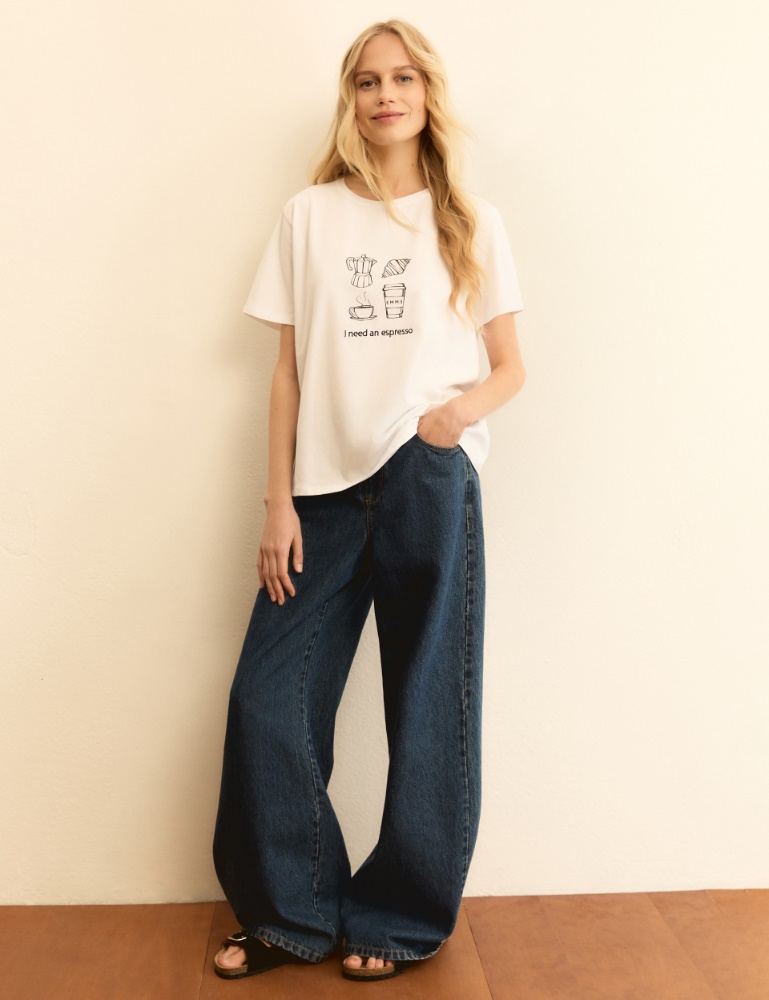 Printed T-shirt - Emme - 2
