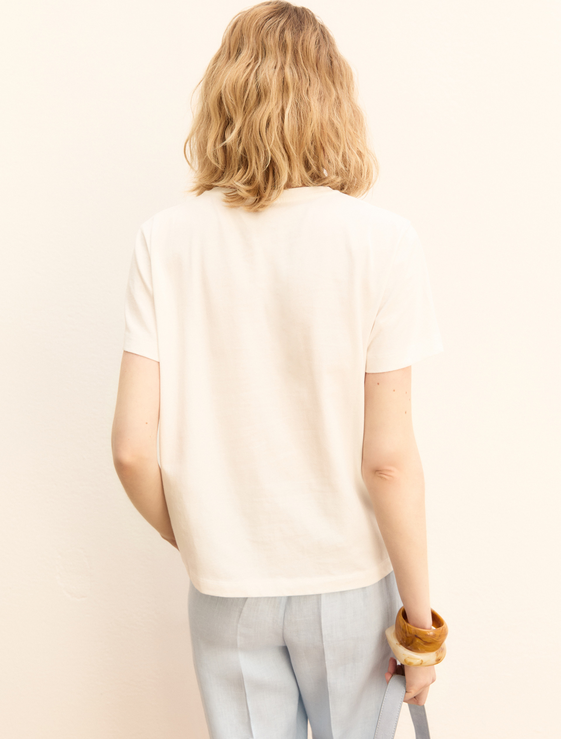 T-shirt con stampa - BIANCO - Emme - 3