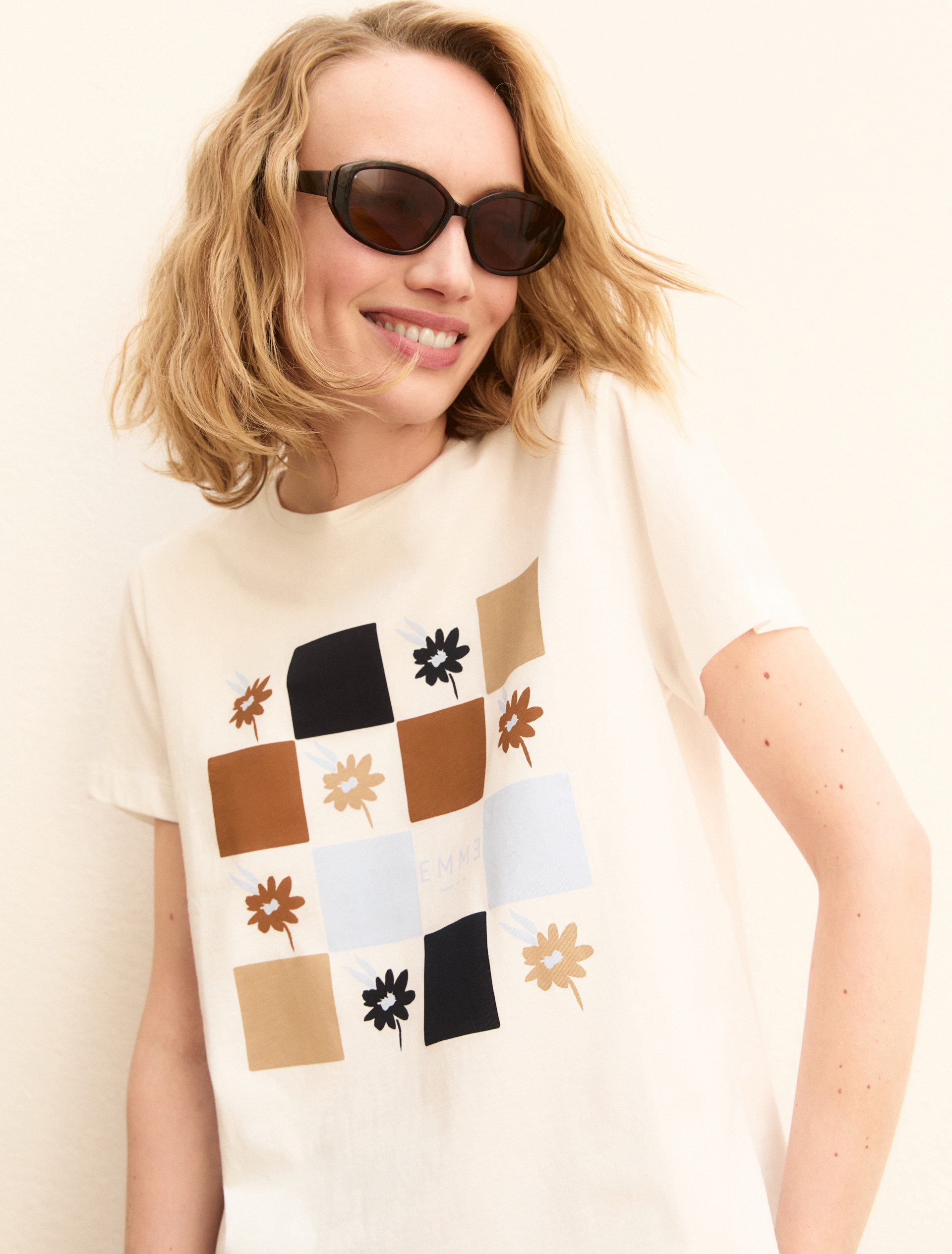 T-shirt con stampa - BIANCO - Emme - 5