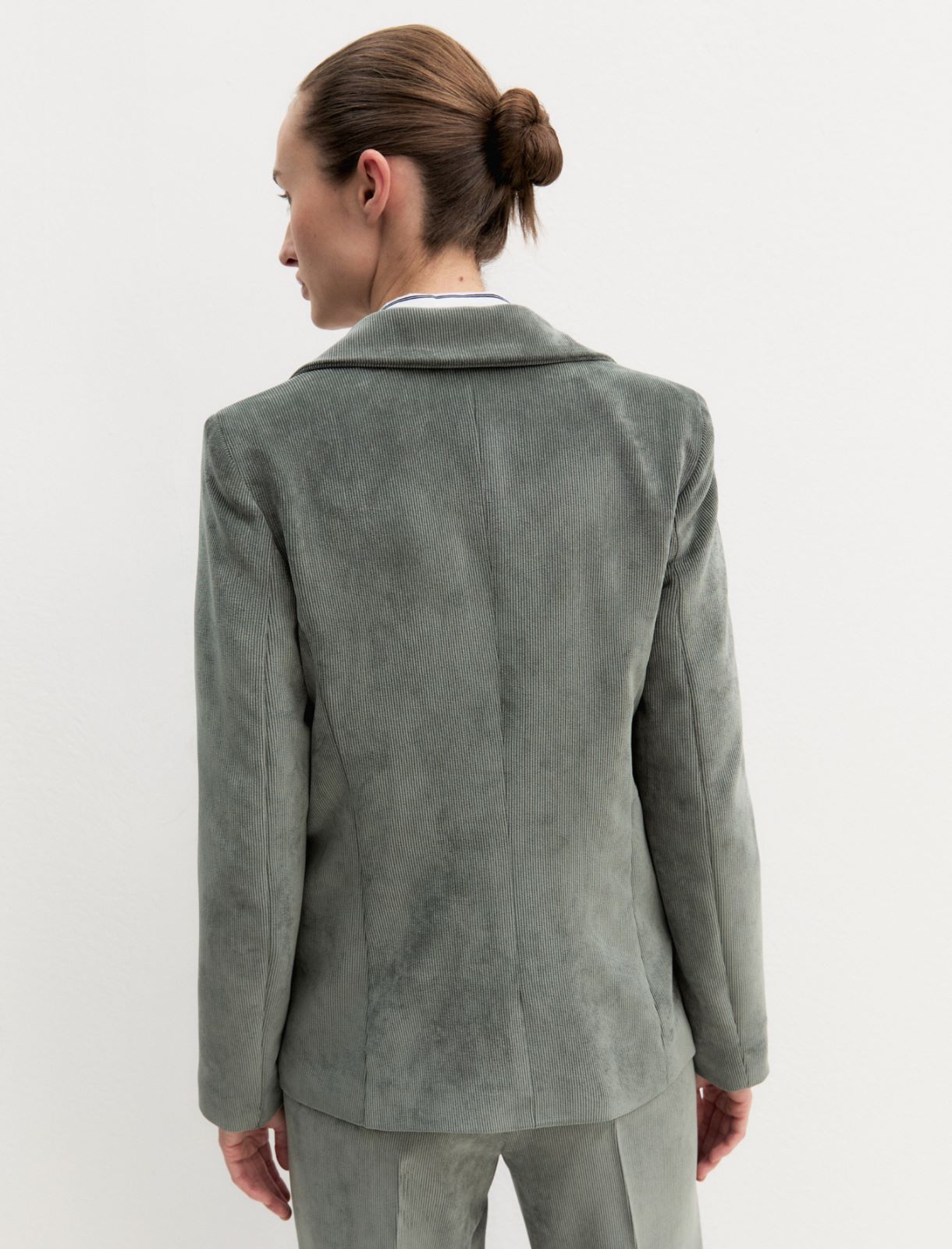 Blazer de terciopelo - SOTOBOSQUE - Emme - 2