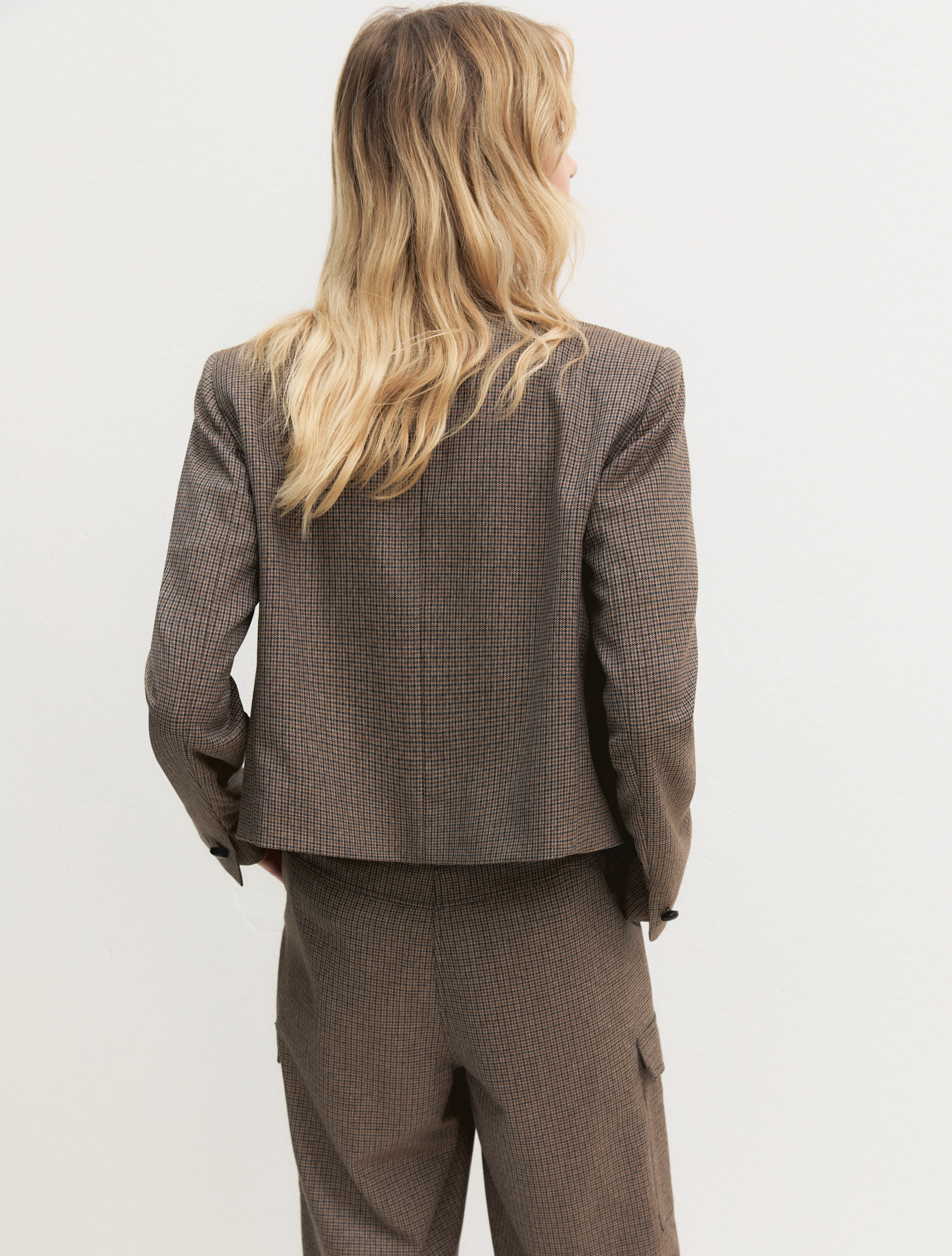 Giacca crop - BEIGE - Emme - 2