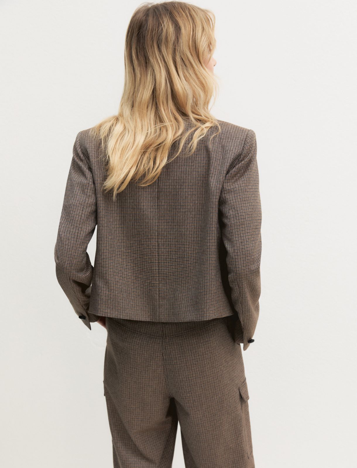Giacca crop - BEIGE - Emme - 2