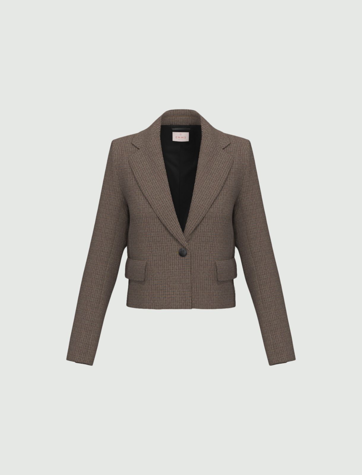 Giacca crop - BEIGE - Emme - 6