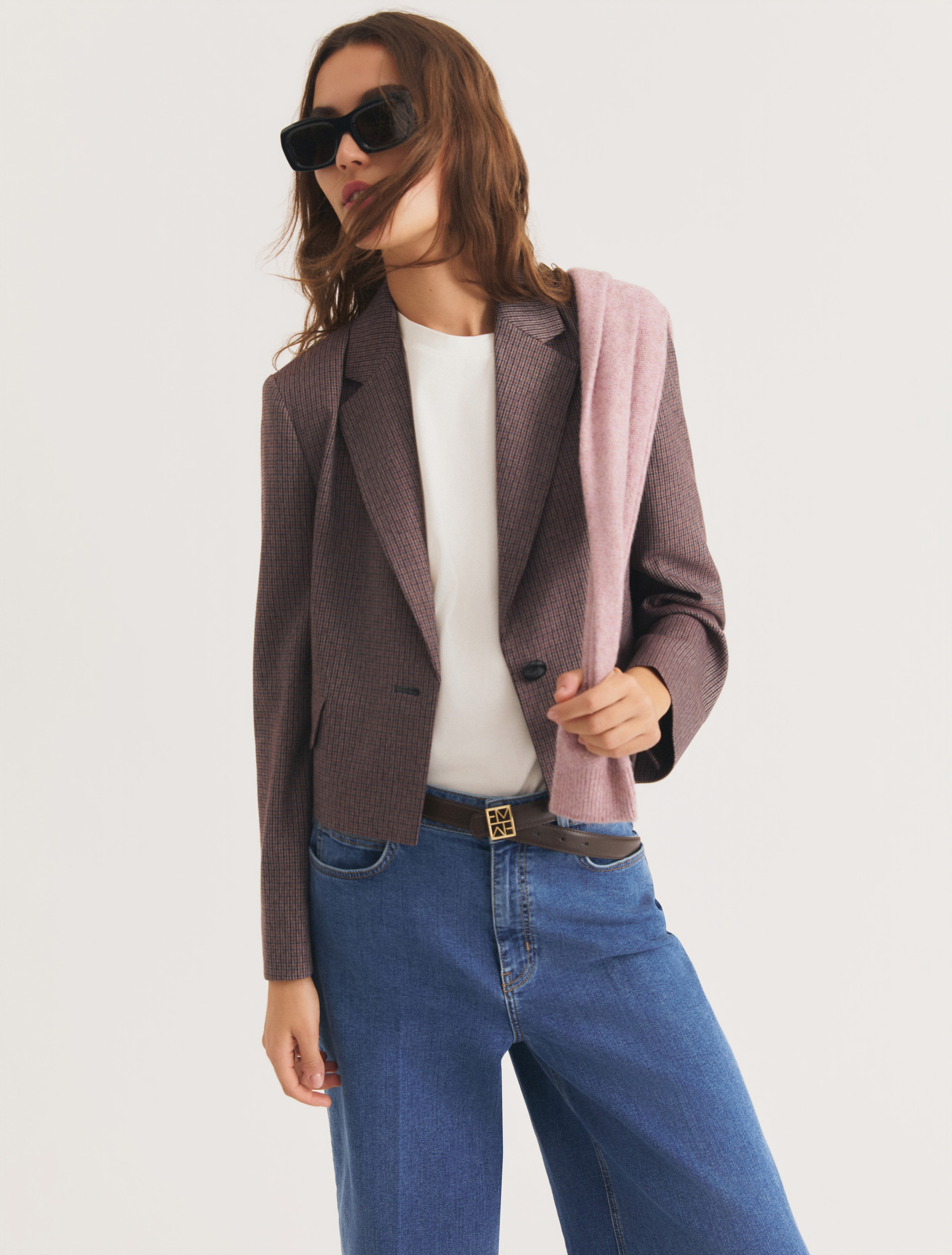 Cropped jacket - CARDINAL - Emme - 4