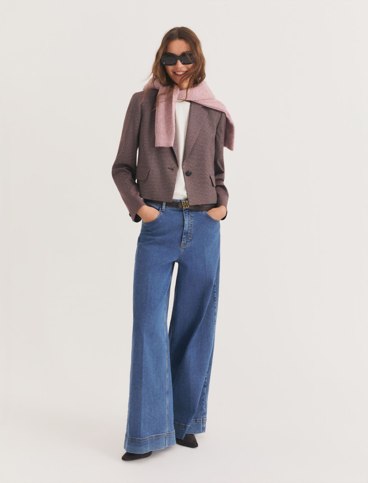 Cropped jacket - CARDINAL - Emme