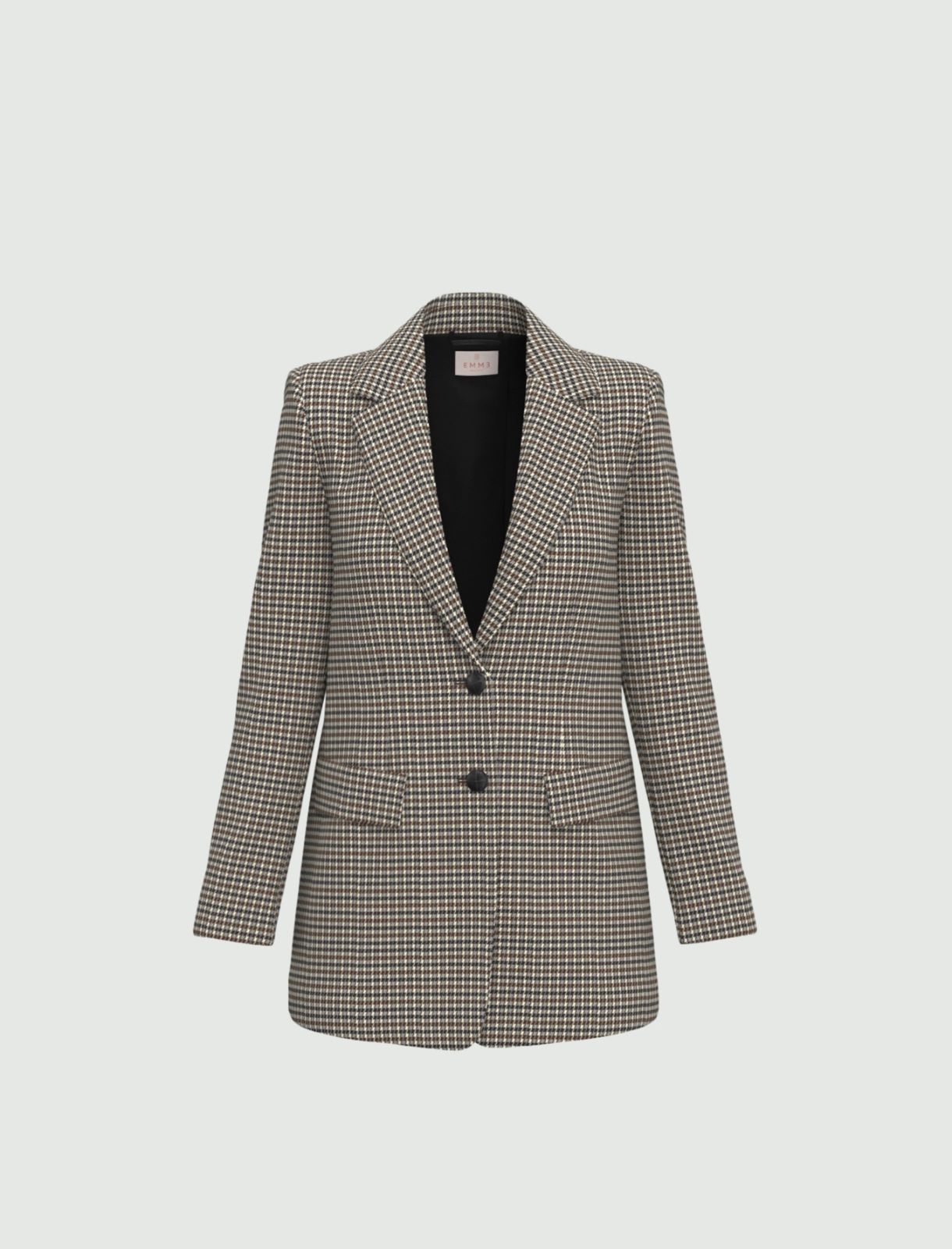 Blazer dritto in tessuto stretch - BIANCO LANA - Emme - 6