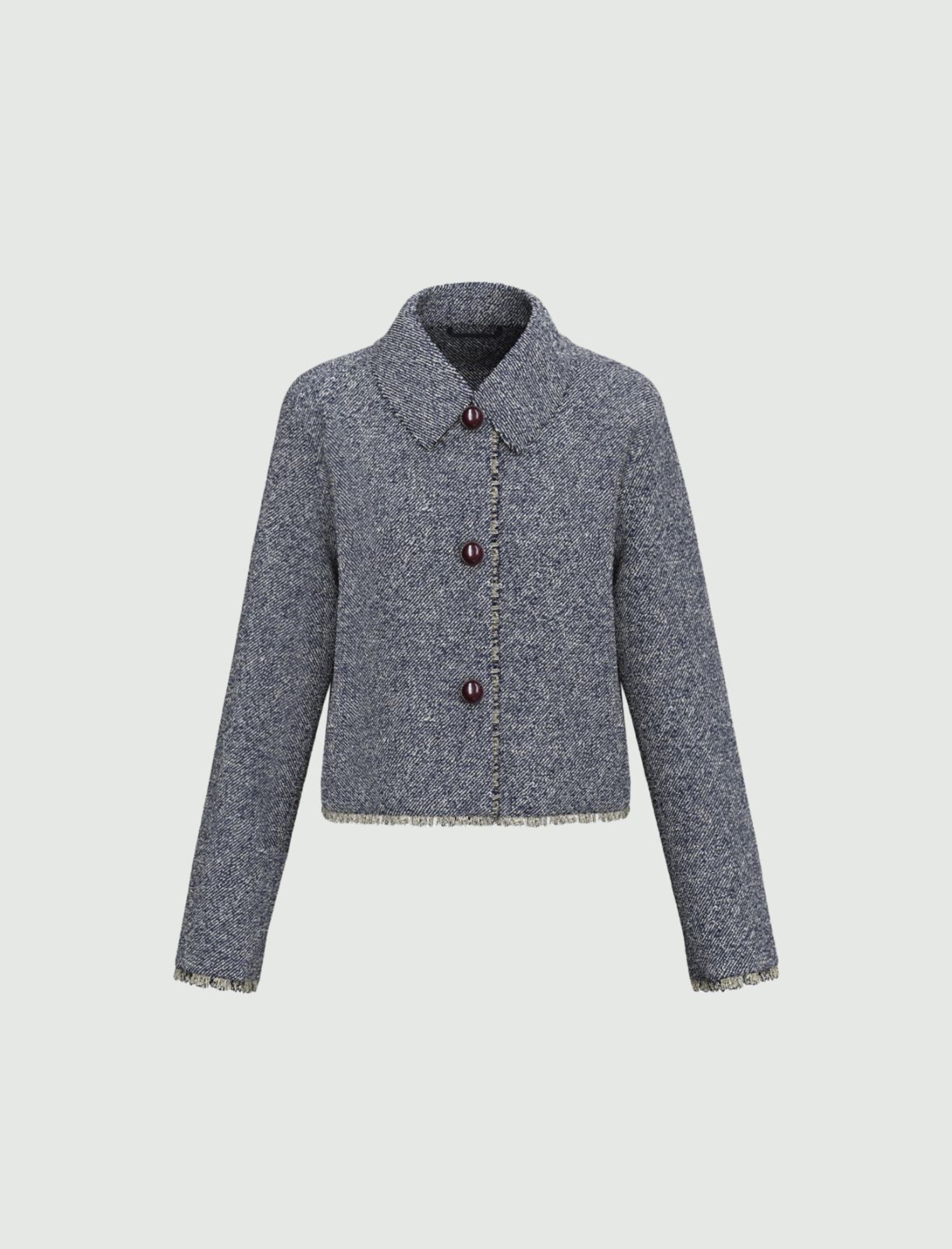 Giacca in stuoia stretch - NAVY - Emme - 7