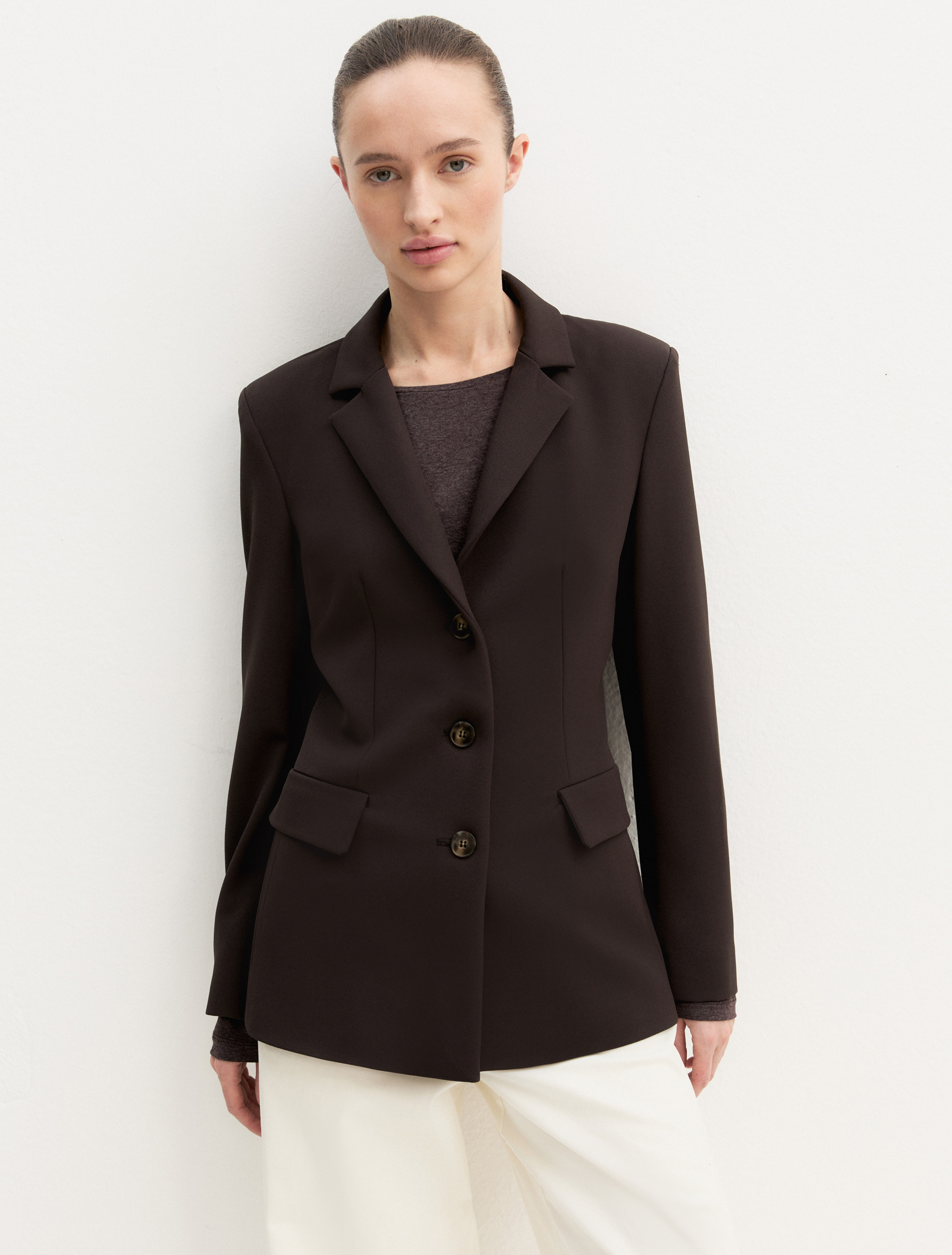 Blazer stretch - TESTA DI MORO - Emme - 5