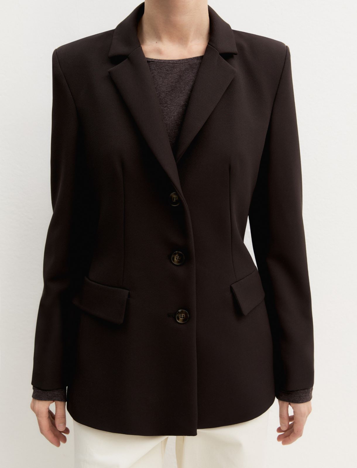 Blazer stretch - TESTA DI MORO - Emme - 7