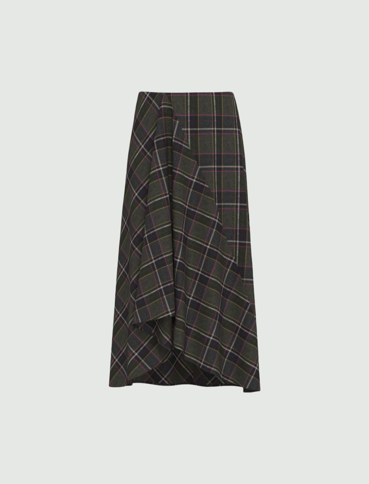 Flannel skirt - DARK GREY - Emme - 6
