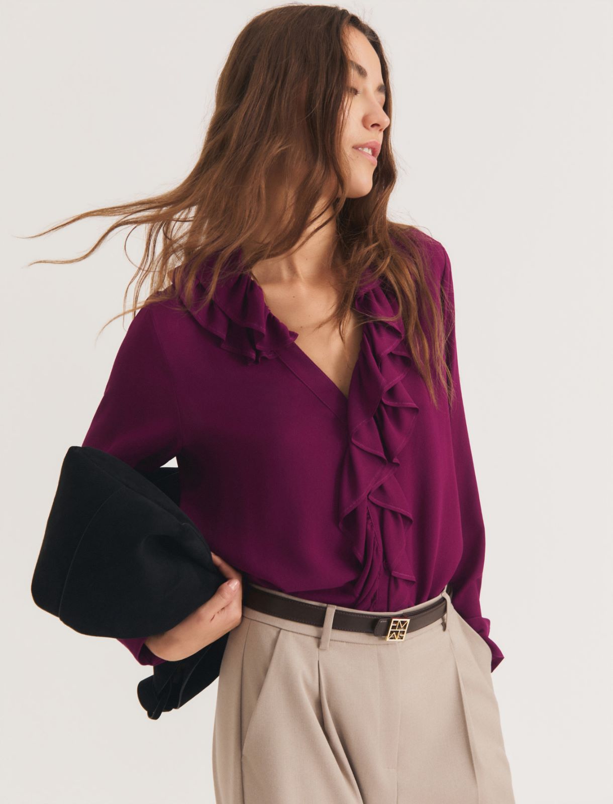 Camicia con rouche - CARDINALE - Emme - 4