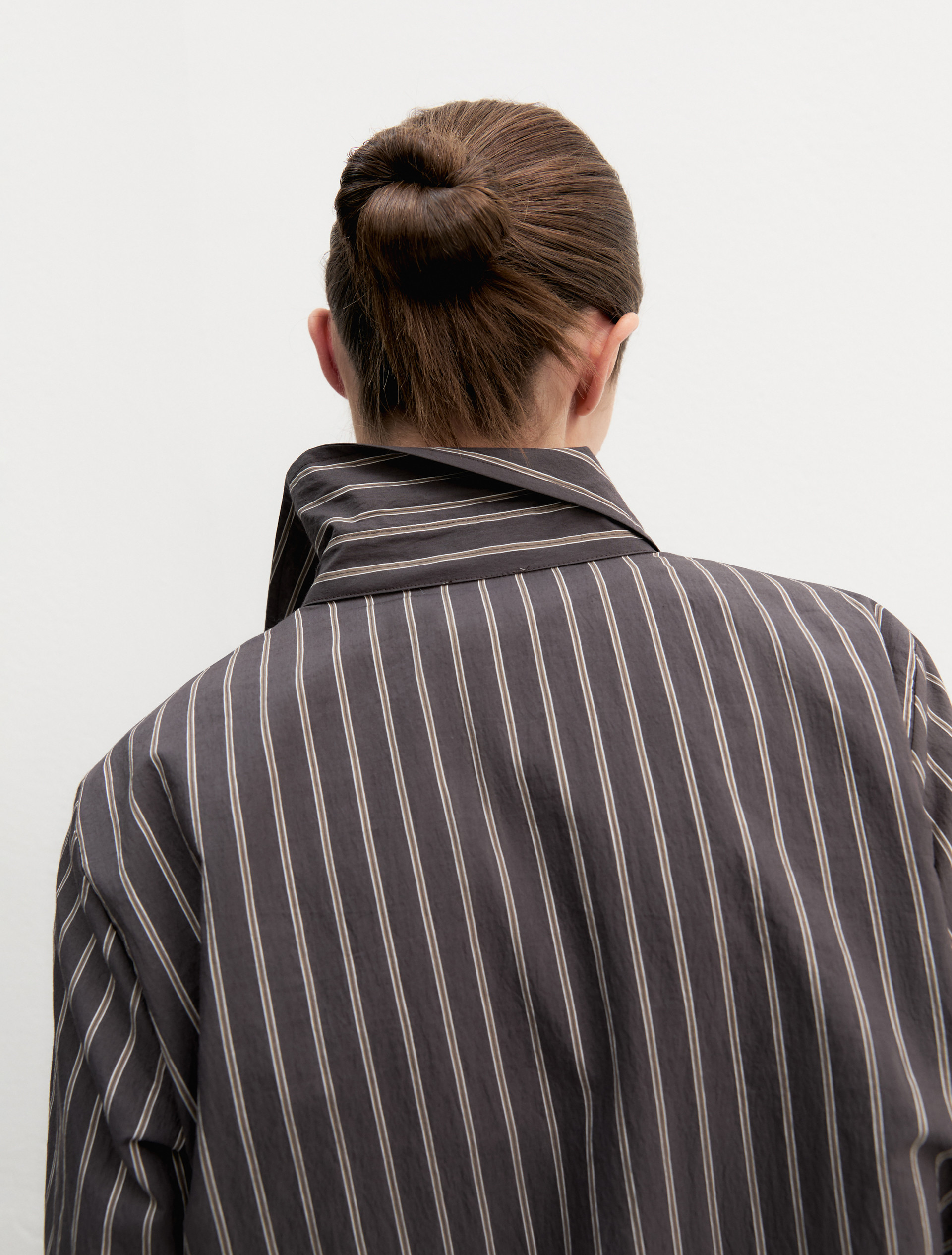 Camicia a maniche lunghe in misto cotone - TESTA DI MORO - Emme - 7