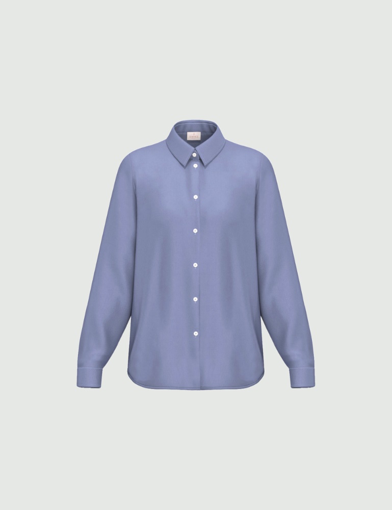 Camisa de satén elástico - Emme - 4