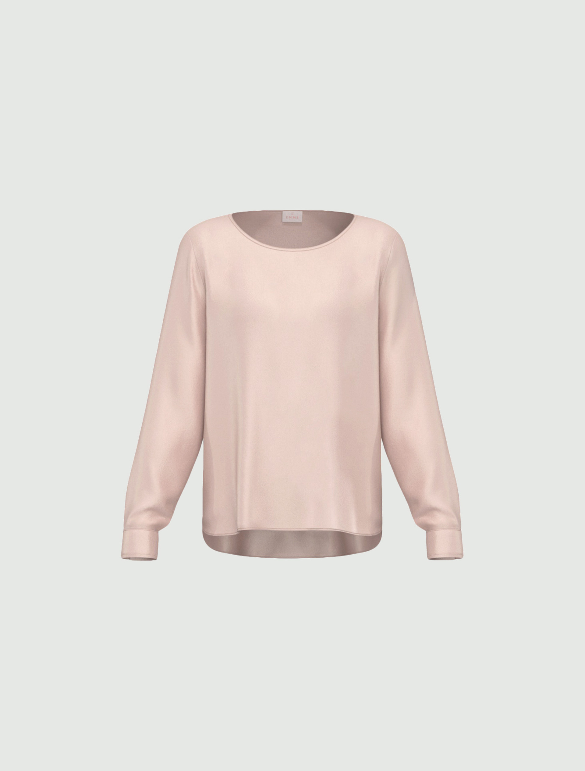 Blusa in raso stretch - ROSA - Emme - 4