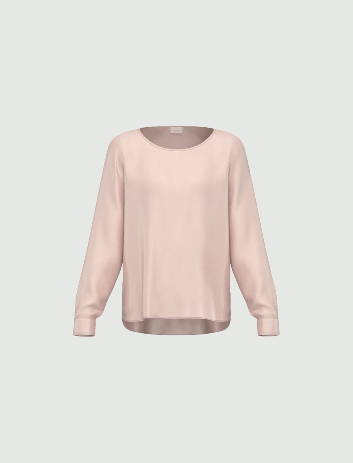 Blusa in raso stretch - ROSA - Emme - 4