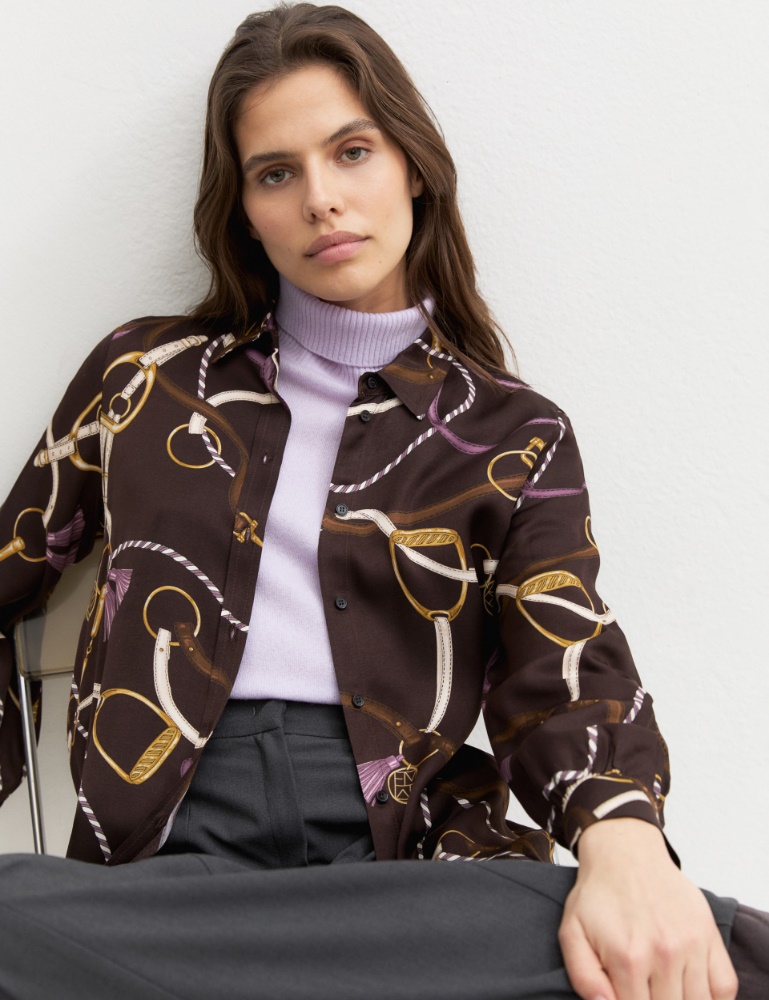 Viscose twill shirt - Emme