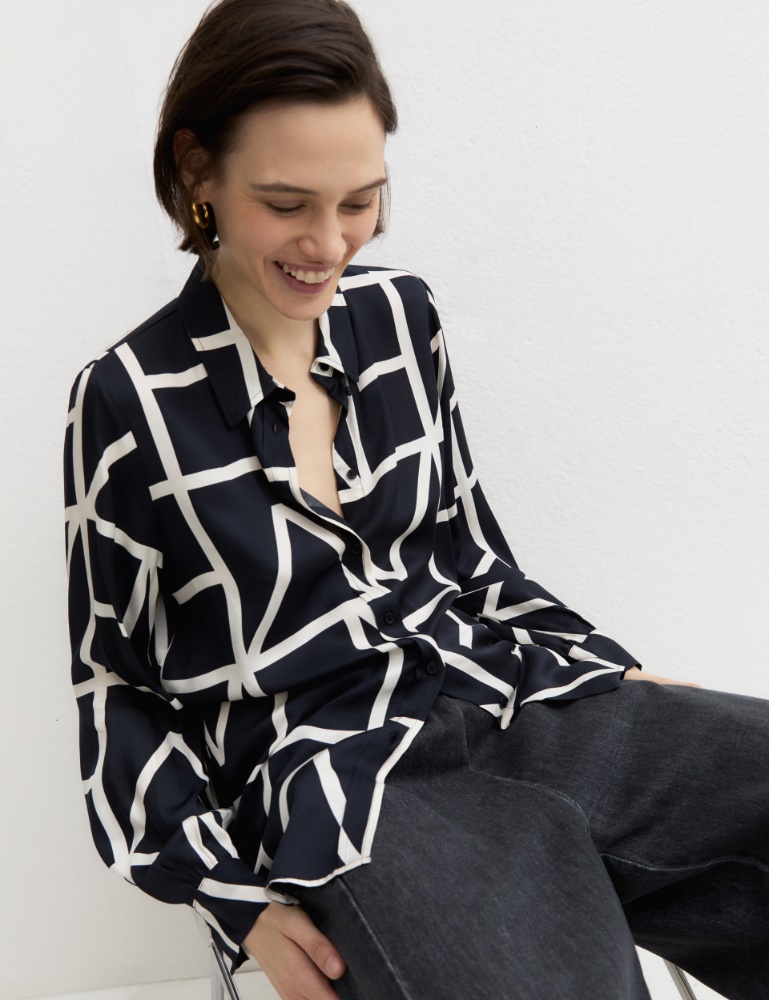 Viscose twill shirt - Emme