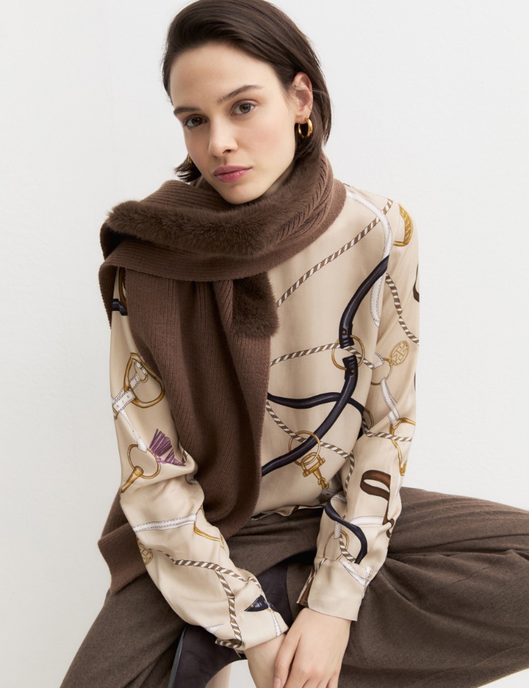 Viscose twill blouse - Emme
