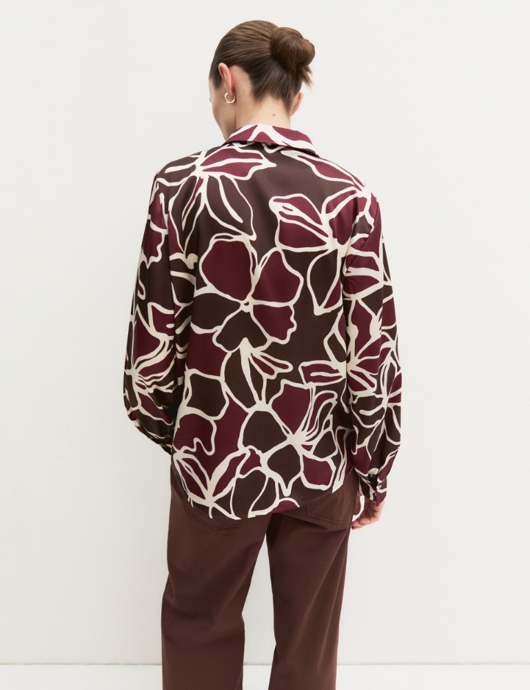 Printed twill shirt - Emme - 3
