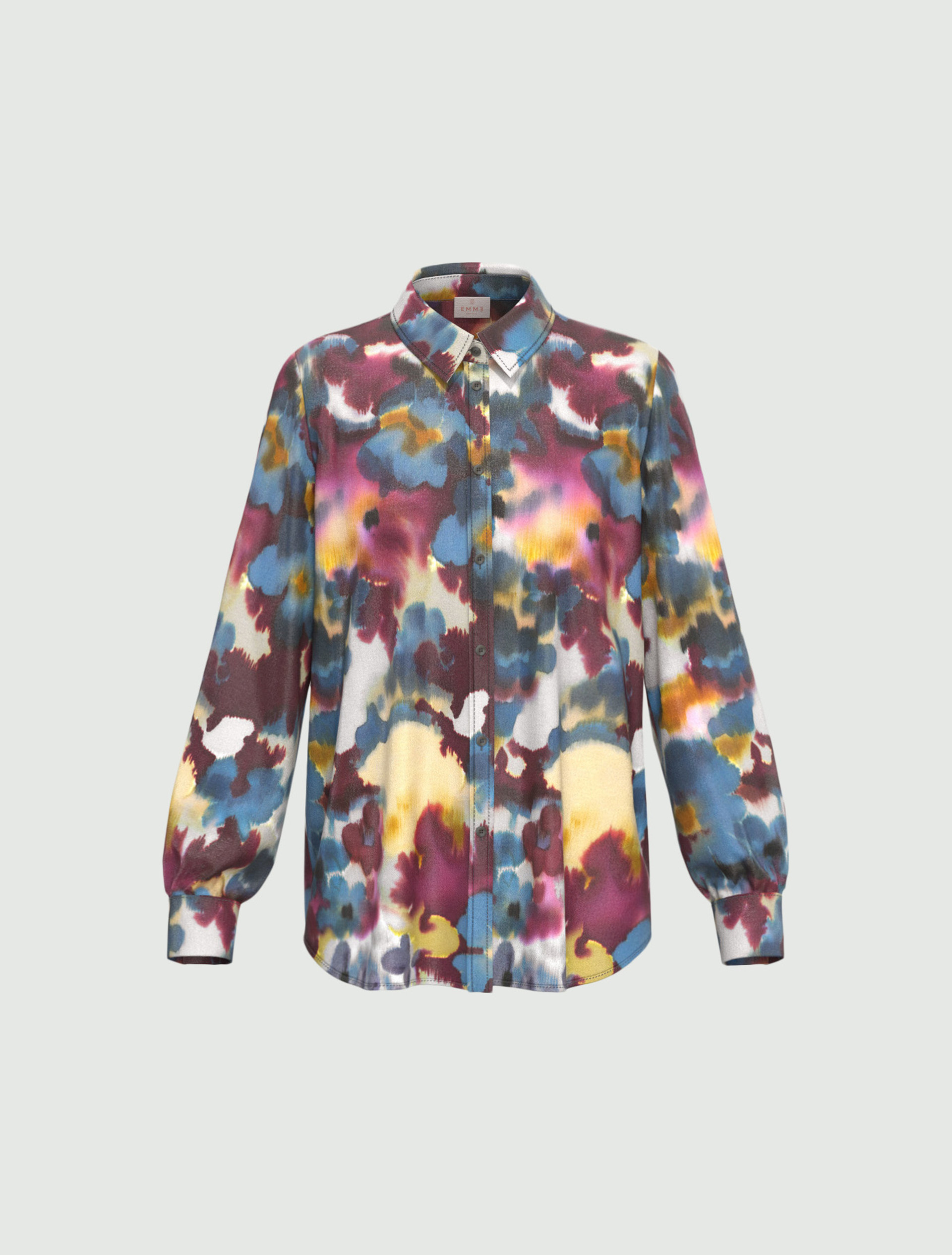 Camicia in twill stampato - CICLAMINO - Emme - 6