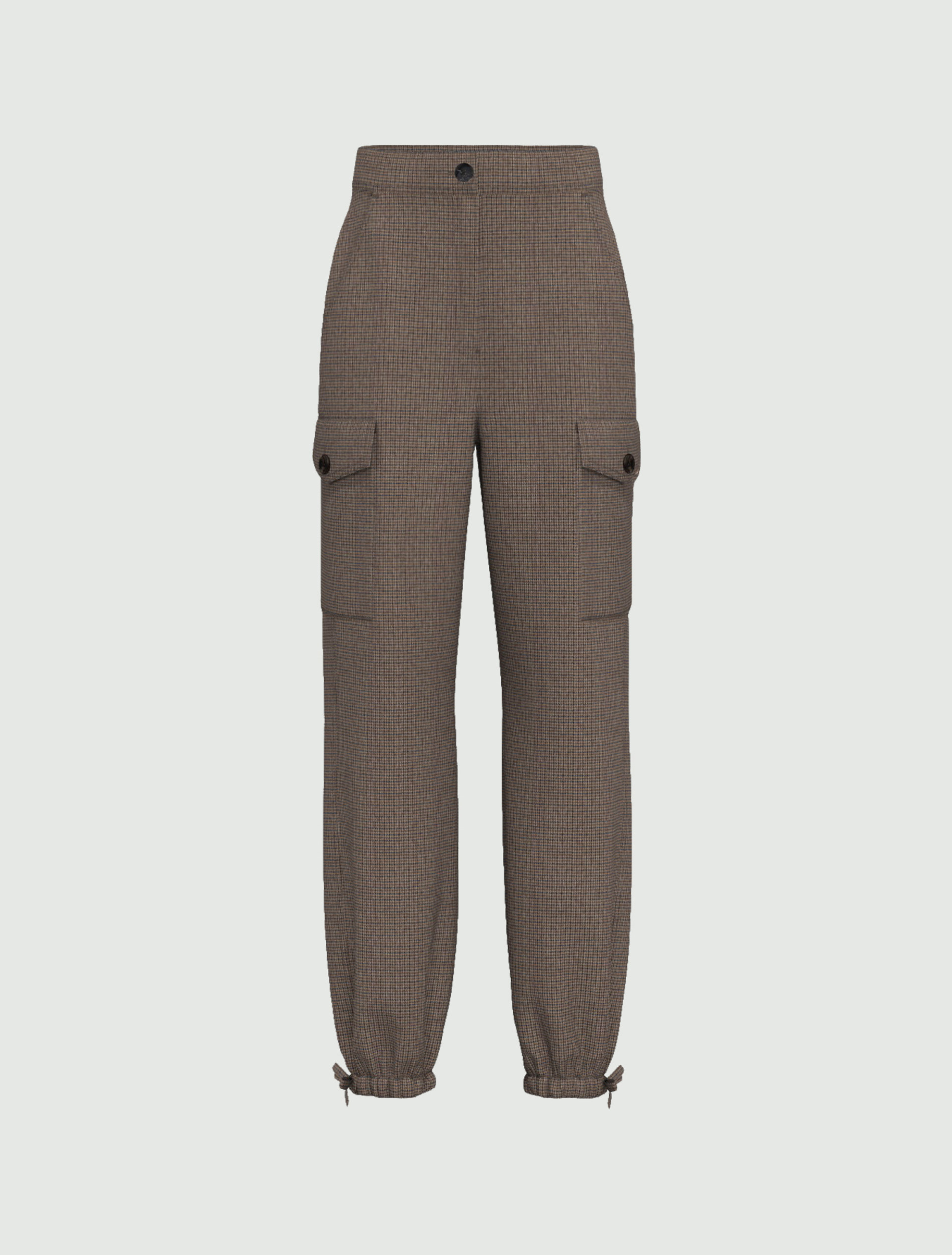 Pantalone carrot con tasconi - BEIGE - Emme - 5