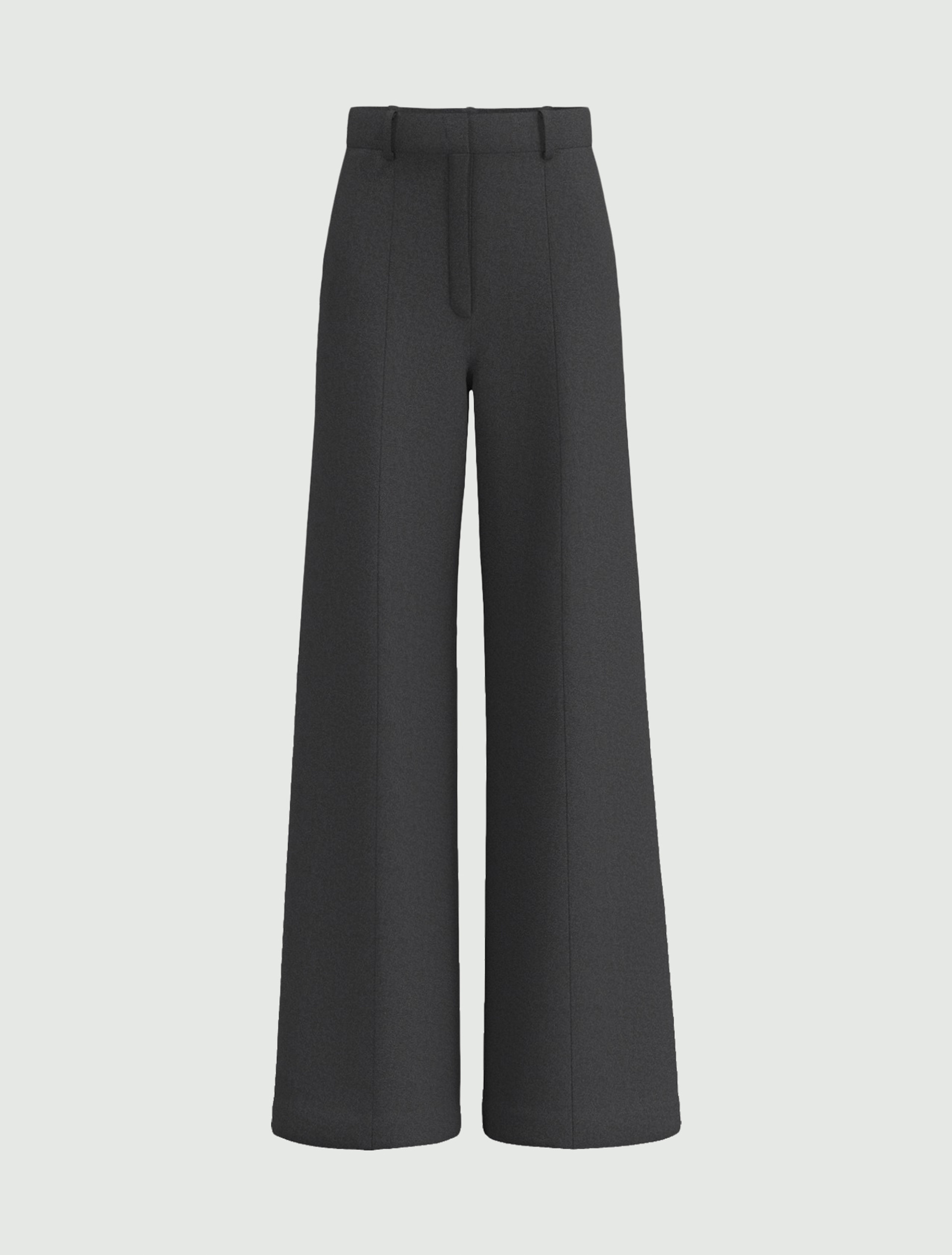 Wide flared trousers - DARK GREY - Emme - 6