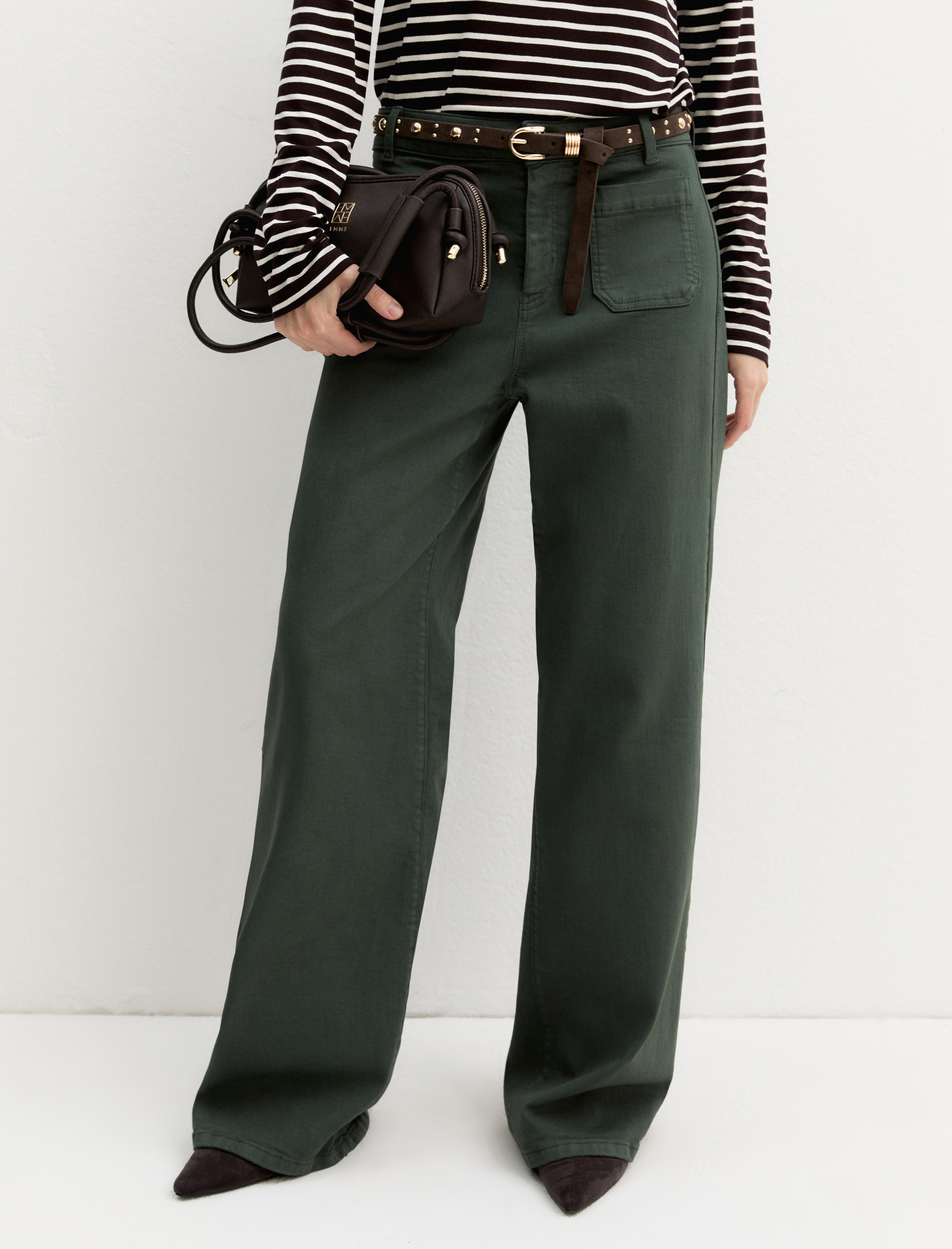 Stretch gabardine trousers - UNDERWOOD - Emme - 3