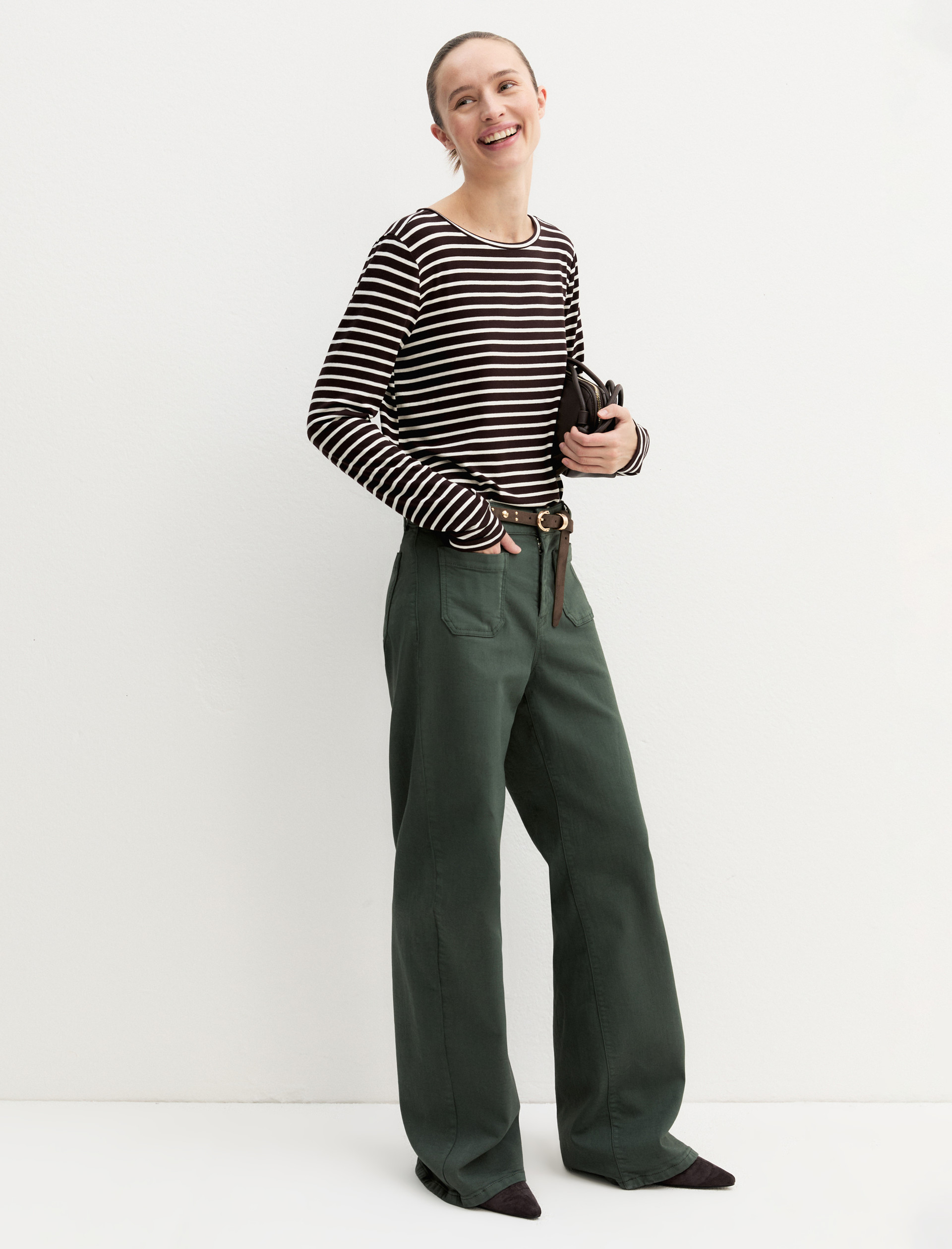 Stretch gabardine trousers - UNDERWOOD - Emme - 1