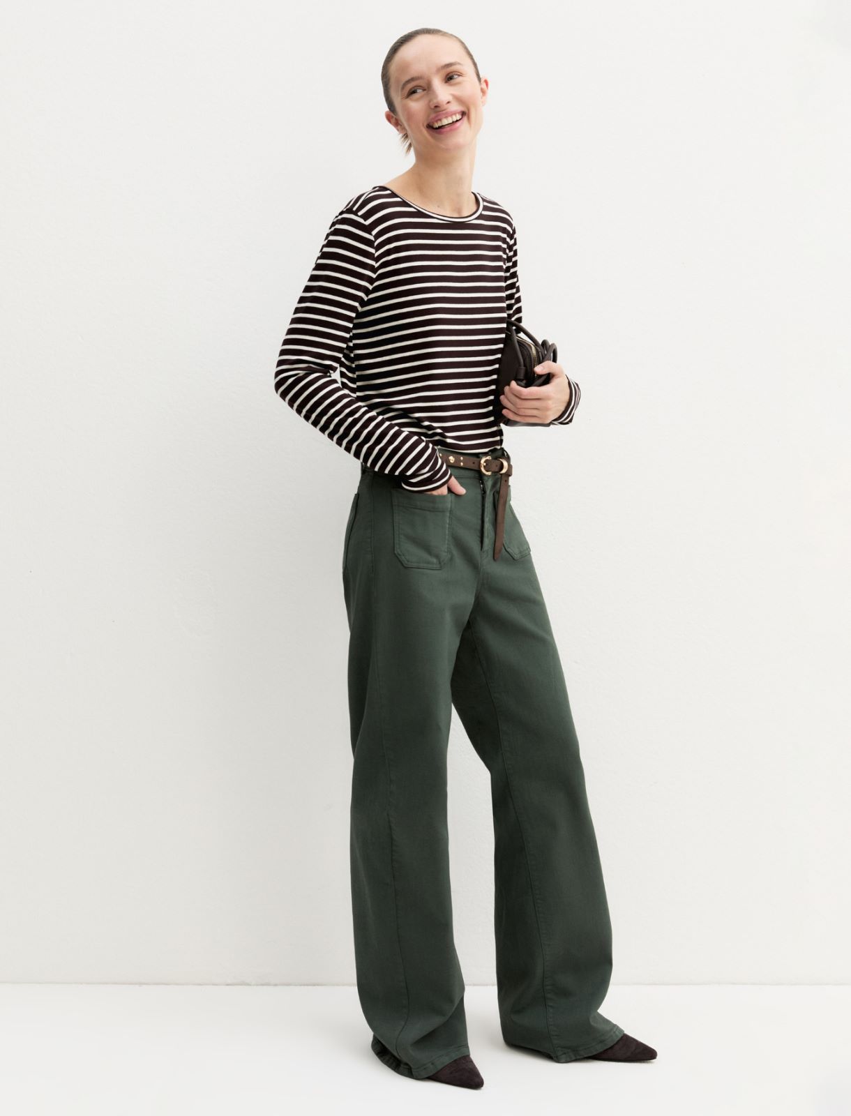 Stretch gabardine trousers - UNDERWOOD - Emme